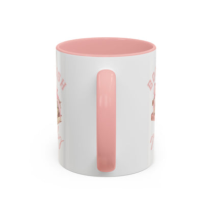 Accent Coffee Mug (11, 15oz)- Bookish Girly