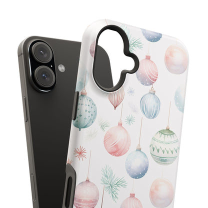 Watercolor Christmas Ornament Impact-Resistant Phone Case