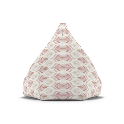 Pink, Cream Boho Bean Bag Chair Cover