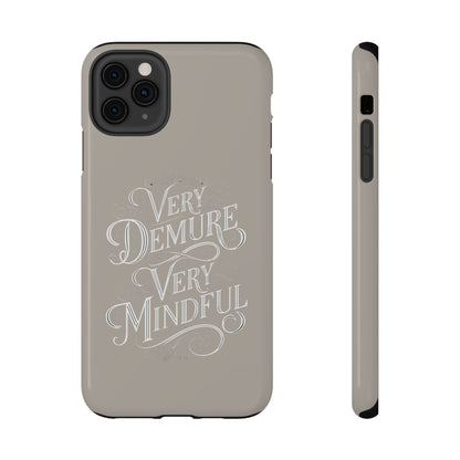 Impact-Resistant Phone Case -Demure