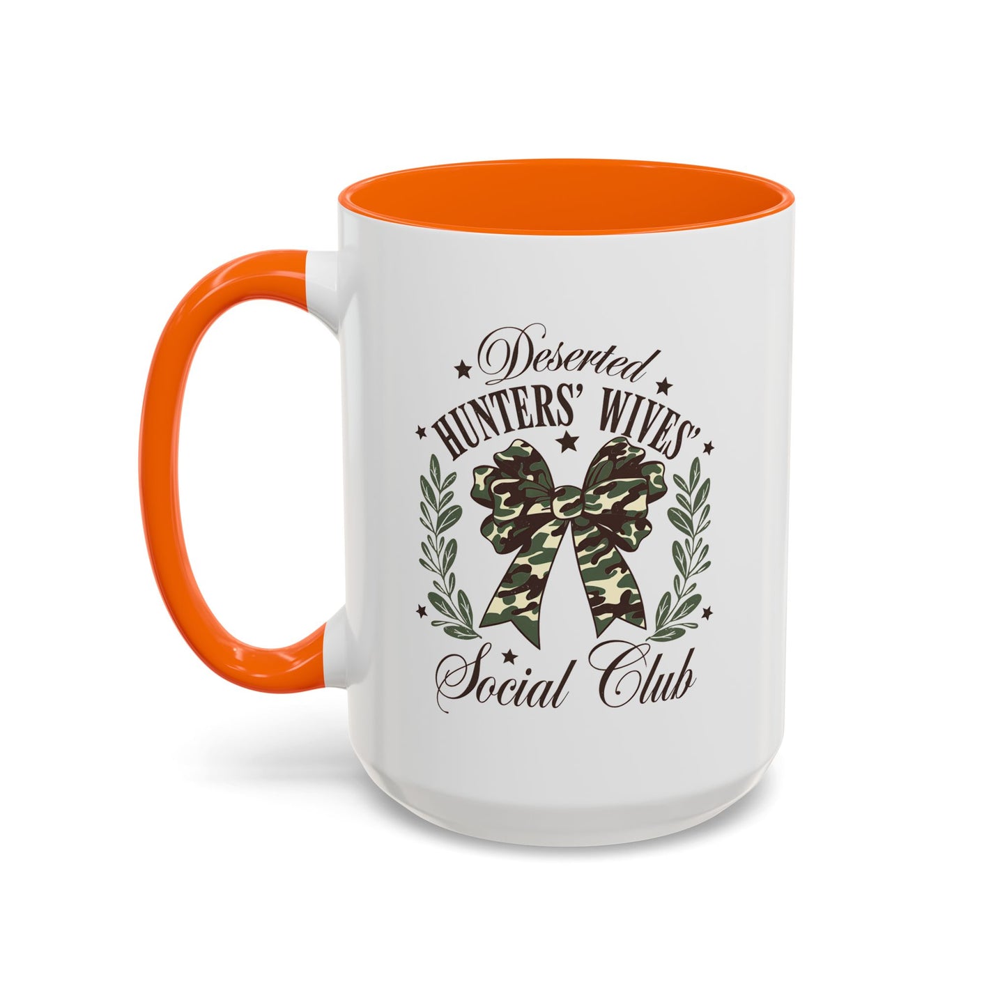 Accent Coffee Mug- Deserted Hunter's Wife Social Club