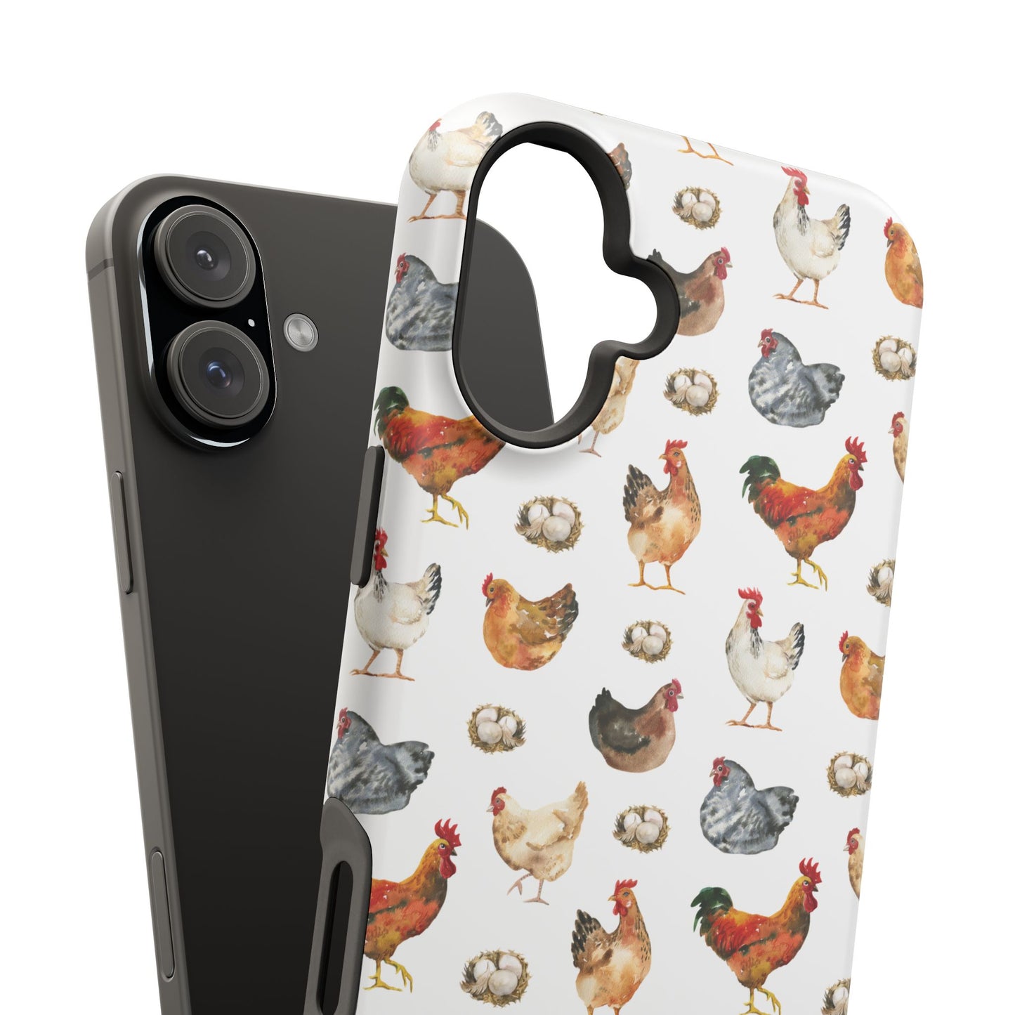 Impact-Resistant Phone Case - Chicken Love