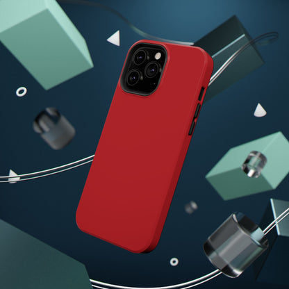 Impact-Resistant Phone Case - Lipstick Red