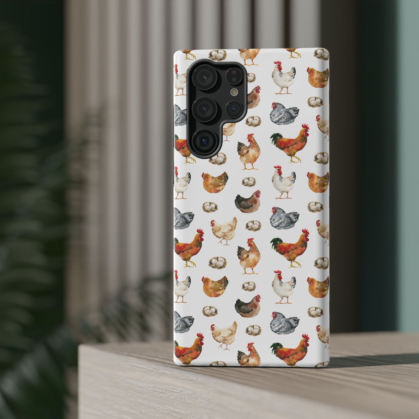 Impact-Resistant Phone Case - Chicken Love