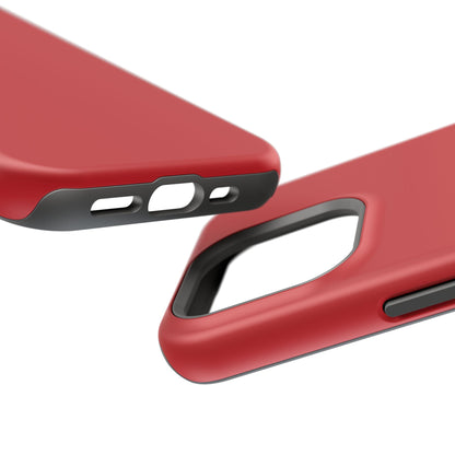 Impact-Resistant Phone Case - Lipstick Red