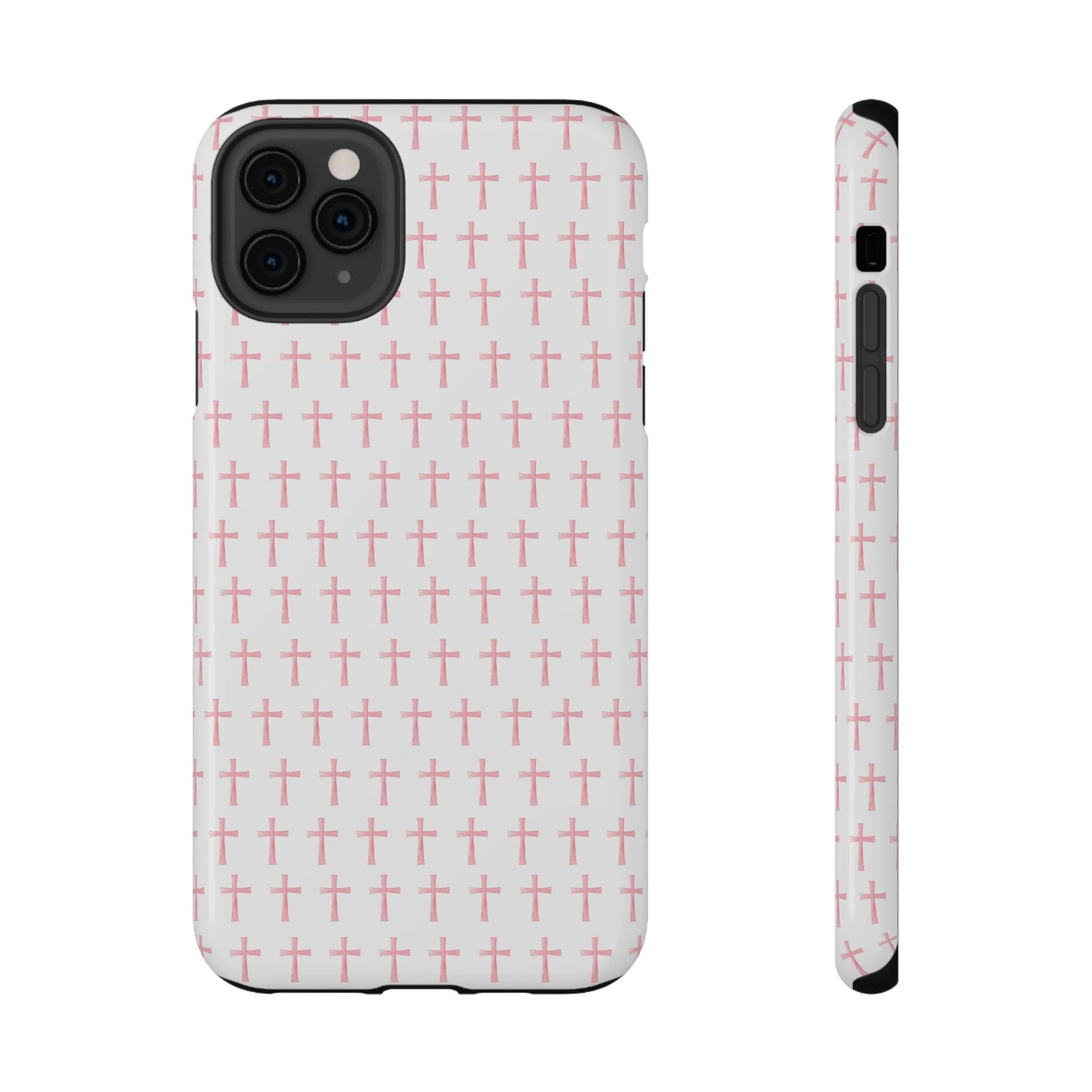 Impact-Resistant Phone Case - Easter Crosses