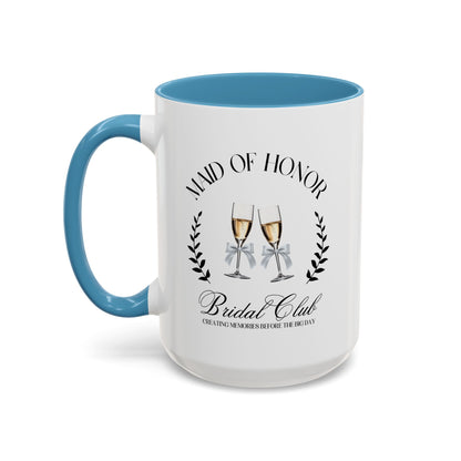 Accent Coffee Mug (11, 15oz)- Wedding Party Maid of Honor