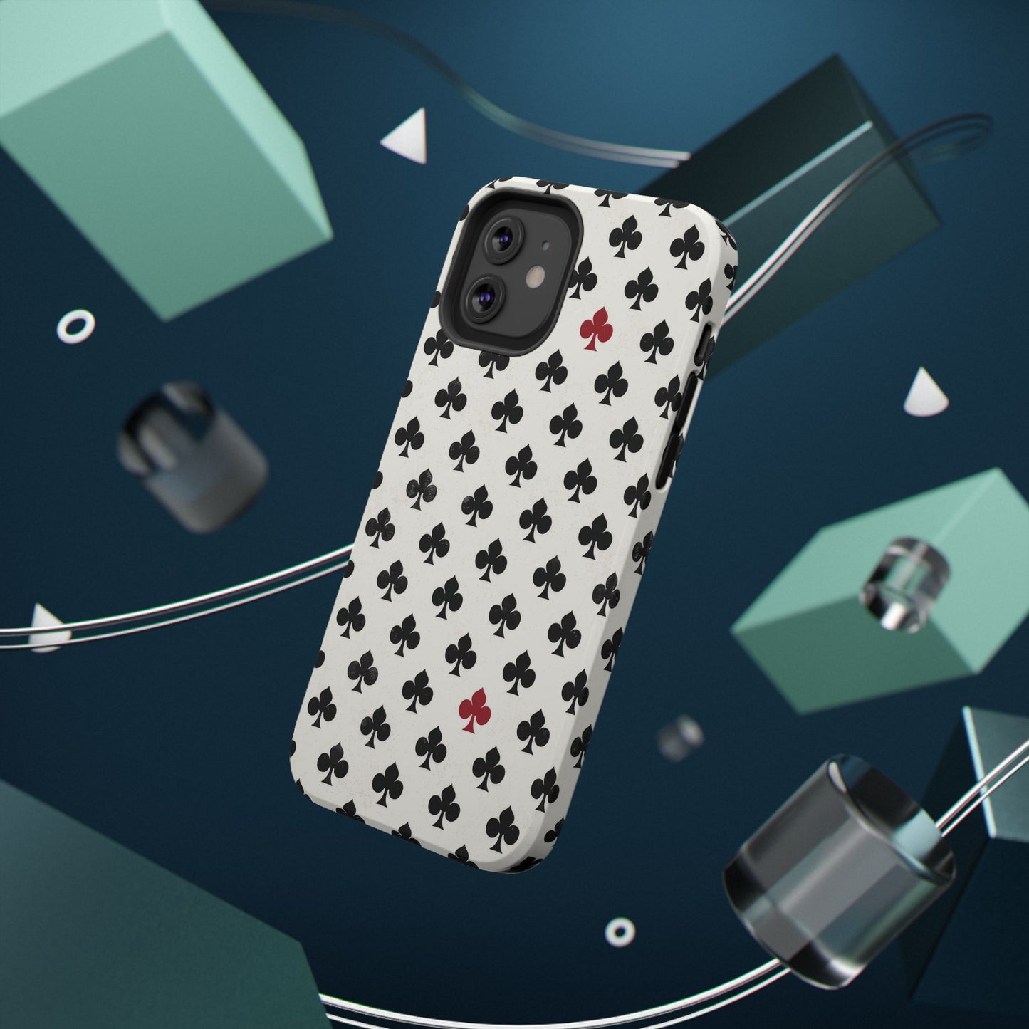 Impact-Resistant Phone Case- Playing Cards