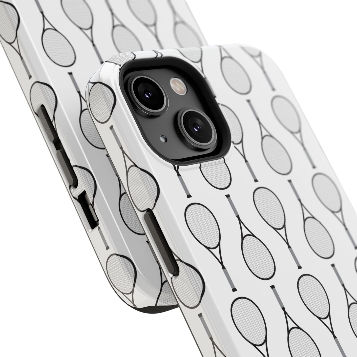 Impact-Resistant Phone Case- Tennis Racquets