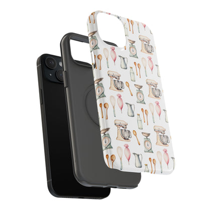 Impact-Resistant Phone Case- Watercolor Baker