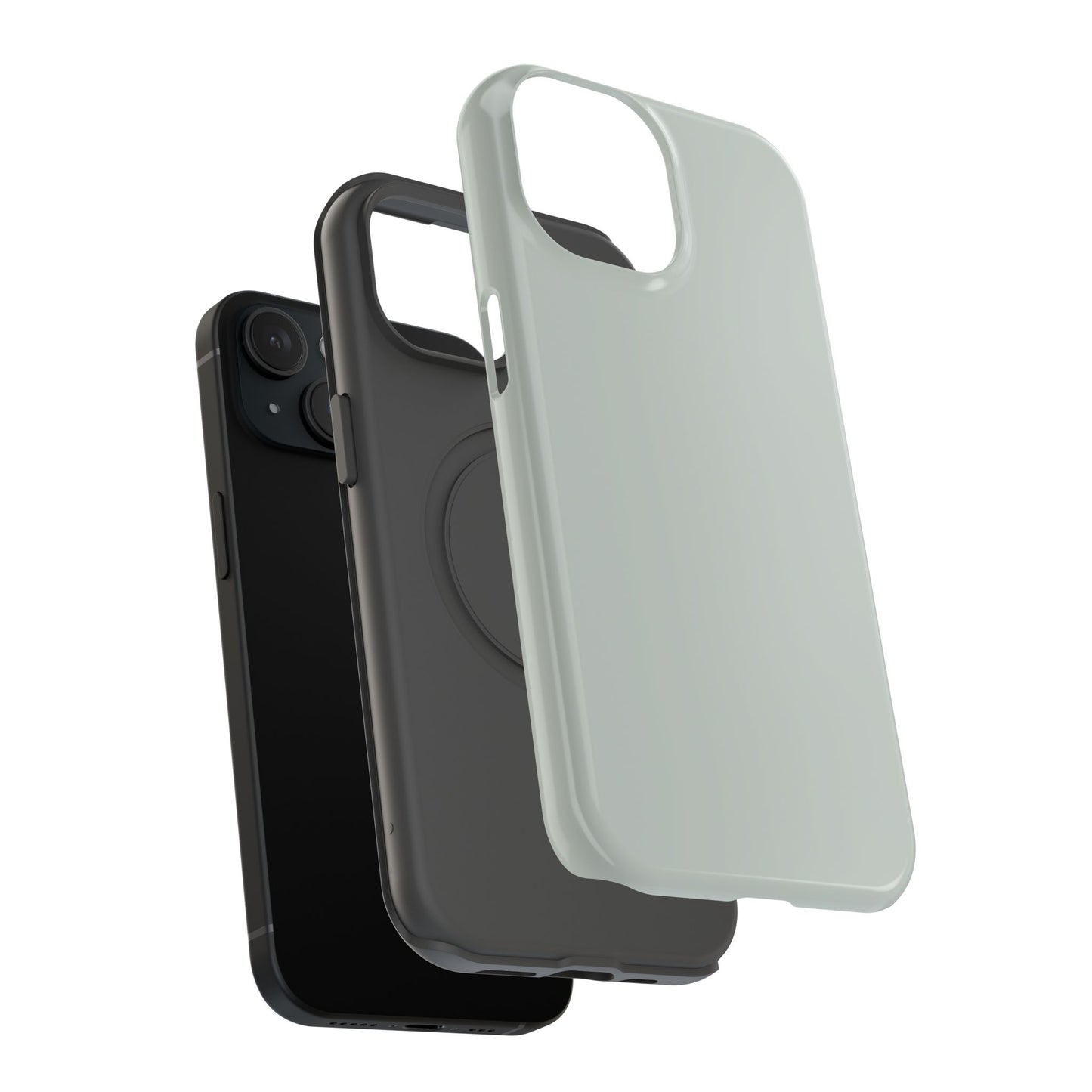 Impact-Resistant Phone Case -Neutral Green