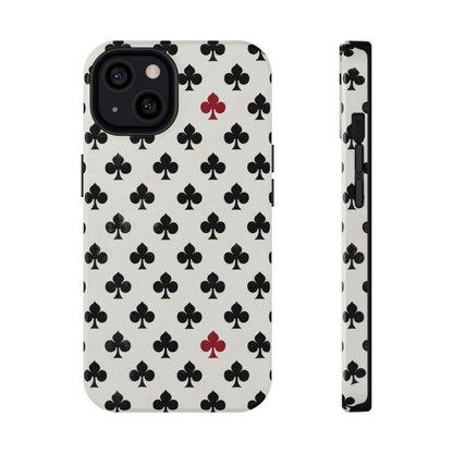 Impact-Resistant Phone Case- Playing Cards