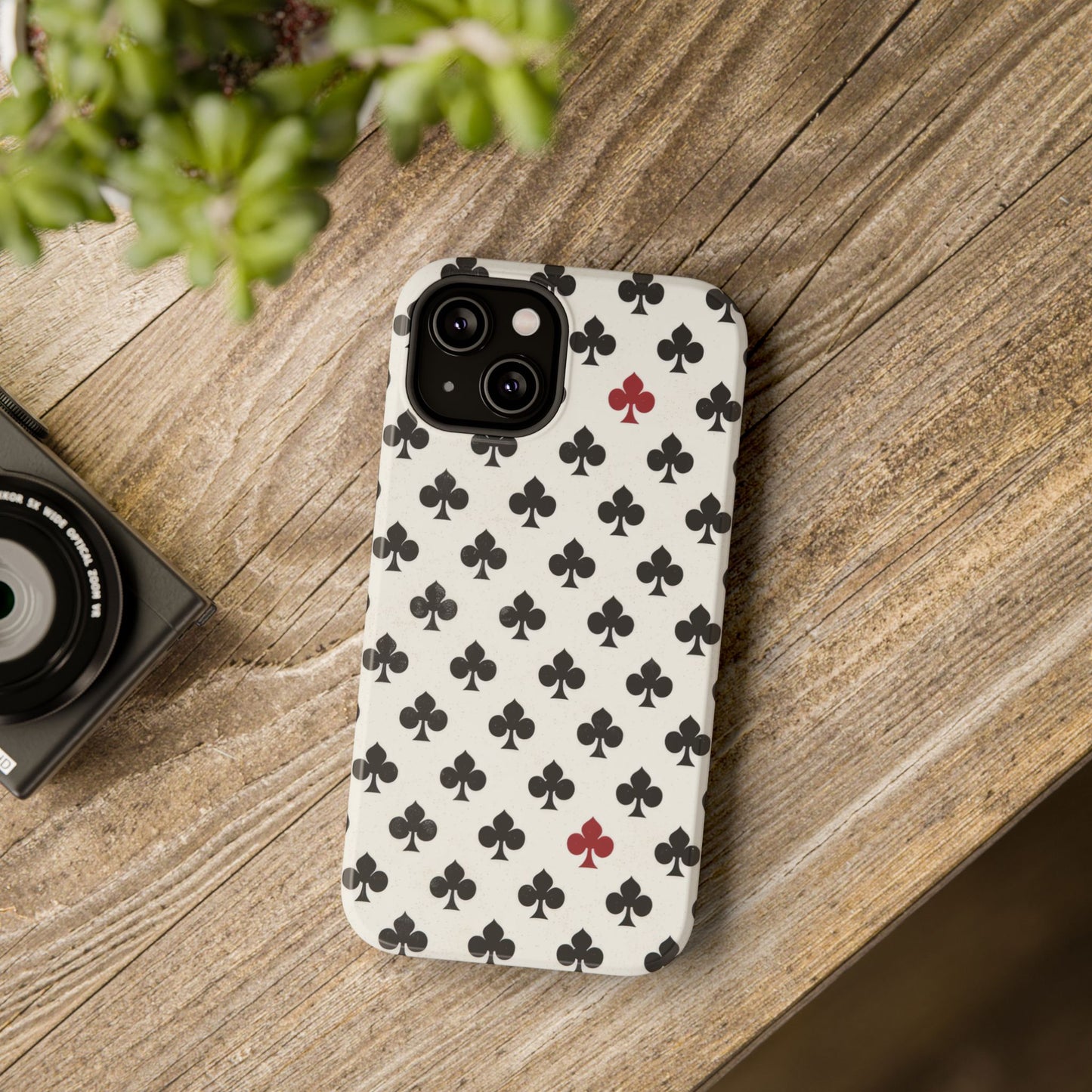 Impact-Resistant Phone Case- Playing Cards