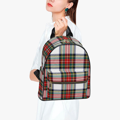 Holiday Tartan Plaid Backpack Purse