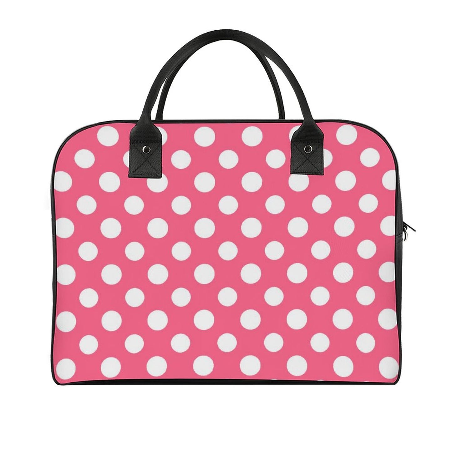 Travel Bag Pink and White Polka Dots
FREE SHIPPING