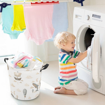 Collapsible Laundry Hamper-Memories of Dreams