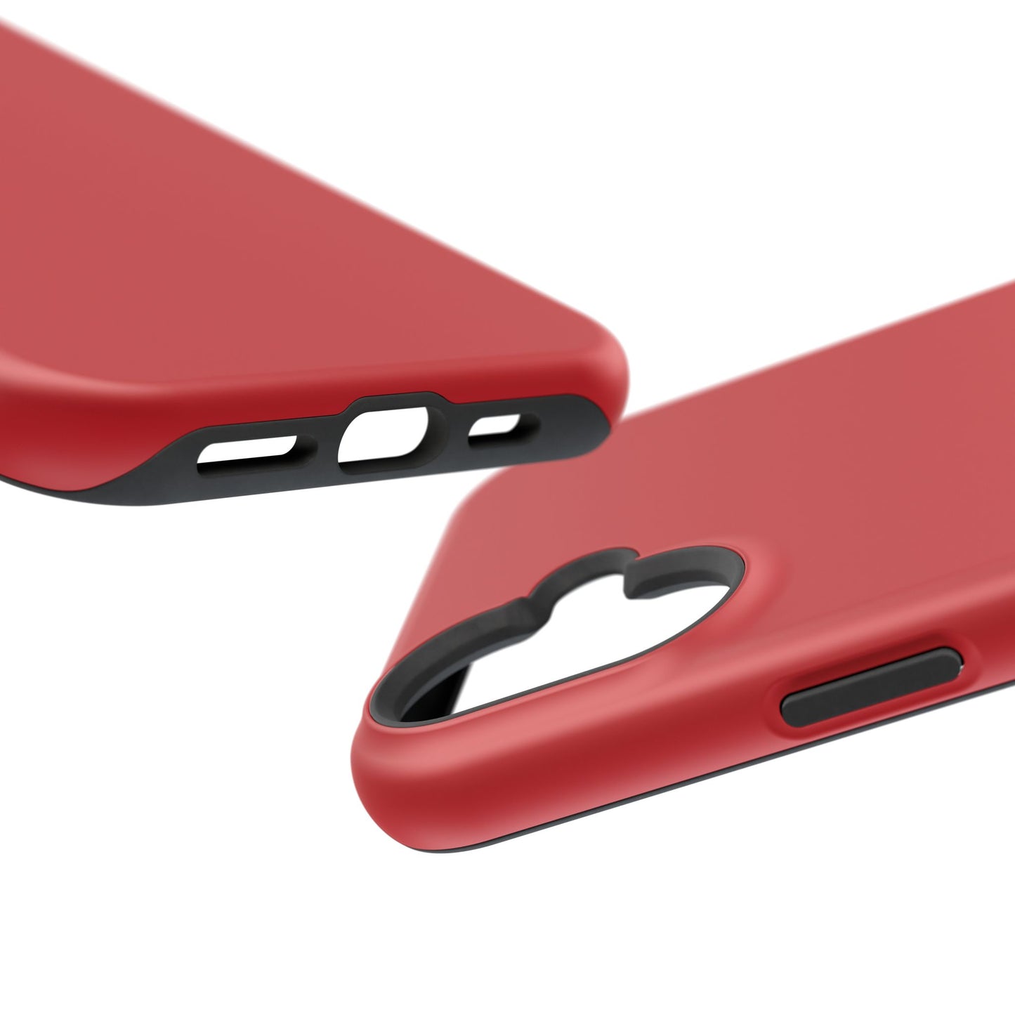 Impact-Resistant Phone Case - Lipstick Red