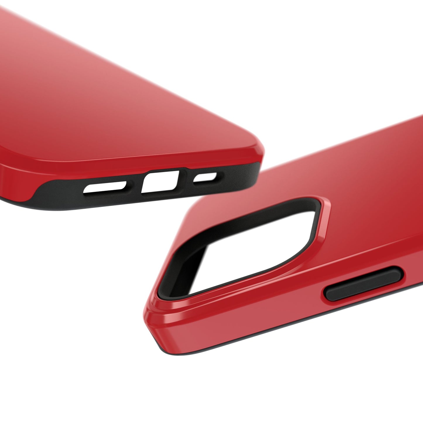 Impact-Resistant Phone Case - Lipstick Red