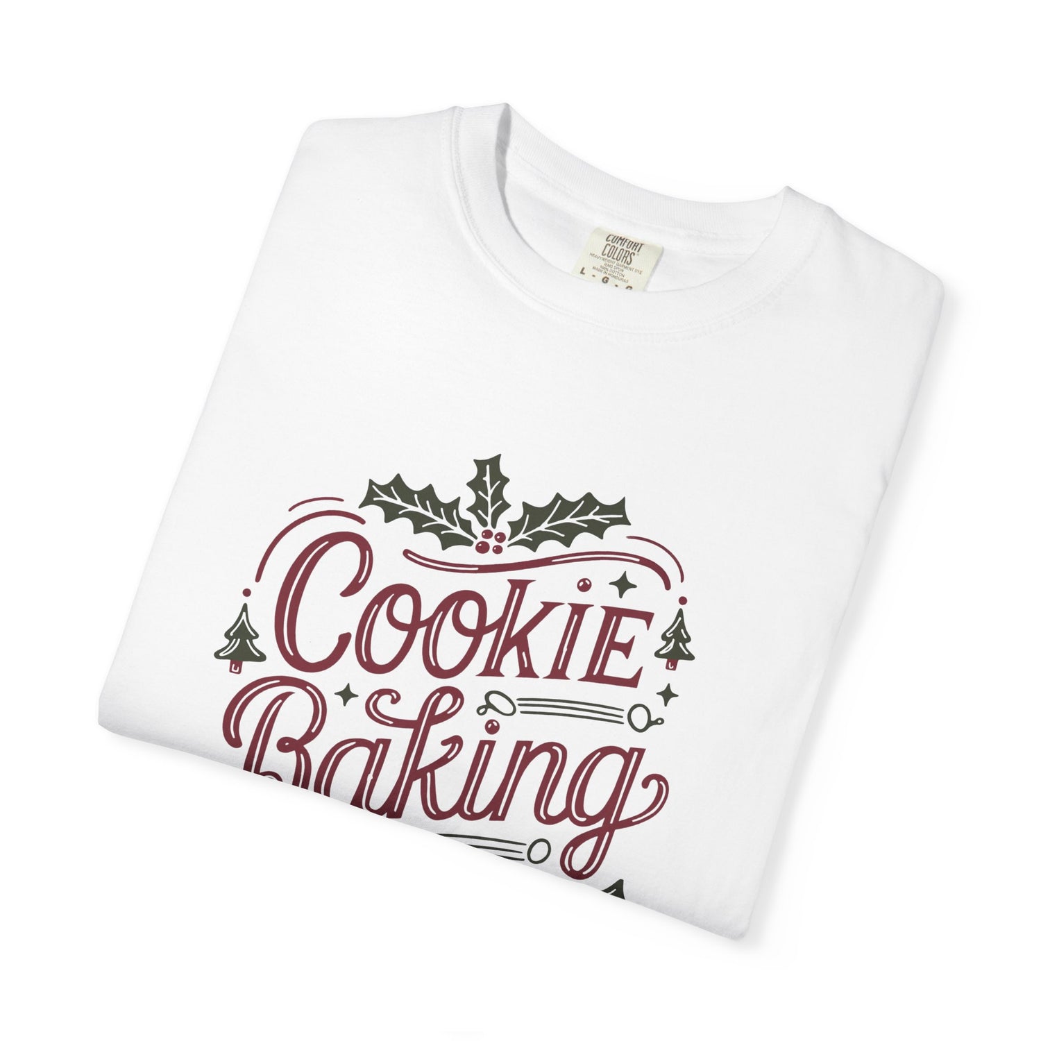 Cookie Baking Crew Unisex T-Shirt, Holiday Gift, Baking Apparel, Crew Member Shirt, Winter Celebration Tee, Family Get-Together Tee