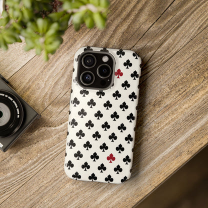 Impact-Resistant Phone Case- Playing Cards