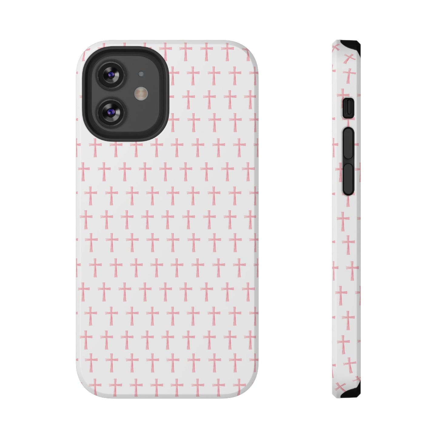 Impact-Resistant Phone Case - Easter Crosses