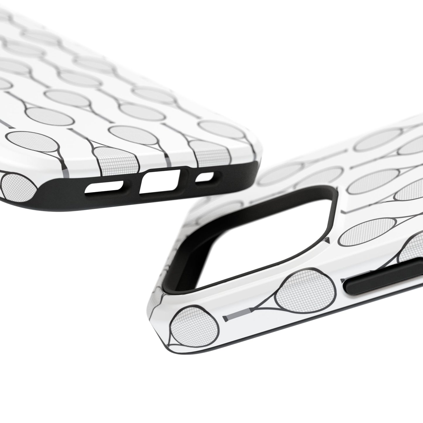 Impact-Resistant Phone Case- Tennis Racquets