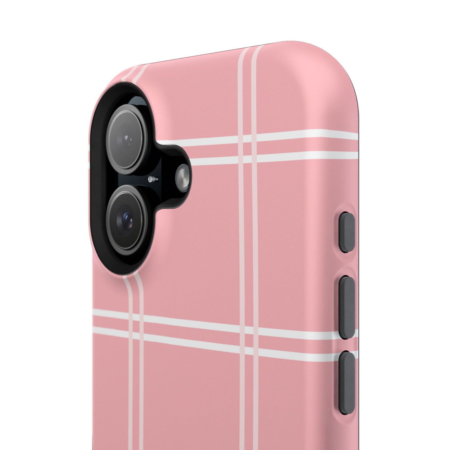 Impact-Resistant Phone Case -Girly Plaid