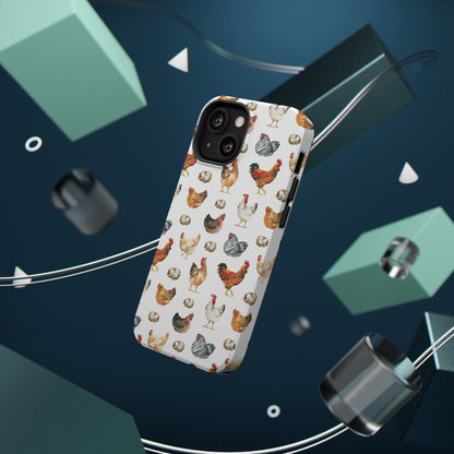 Impact-Resistant Phone Case - Chicken Love