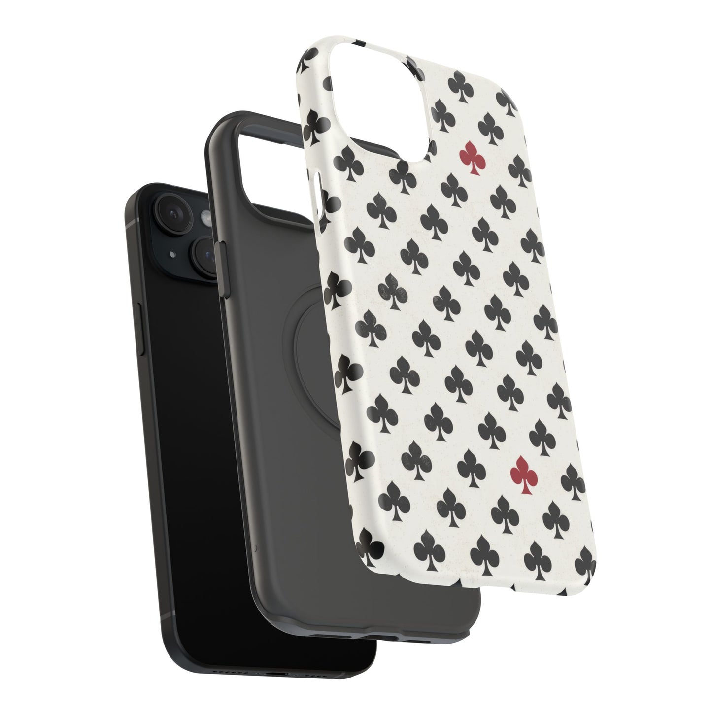 Impact-Resistant Phone Case- Playing Cards