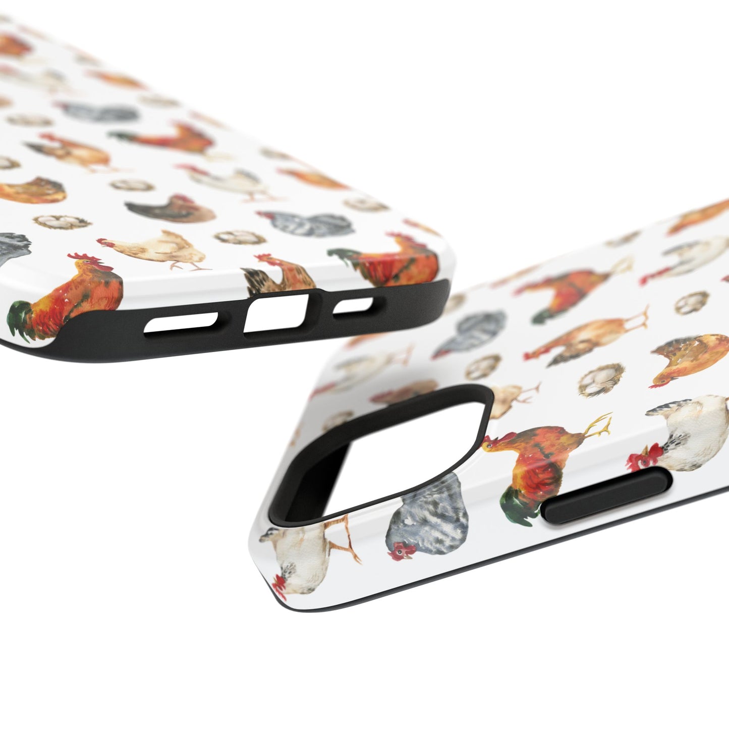 Impact-Resistant Phone Case - Chicken Love