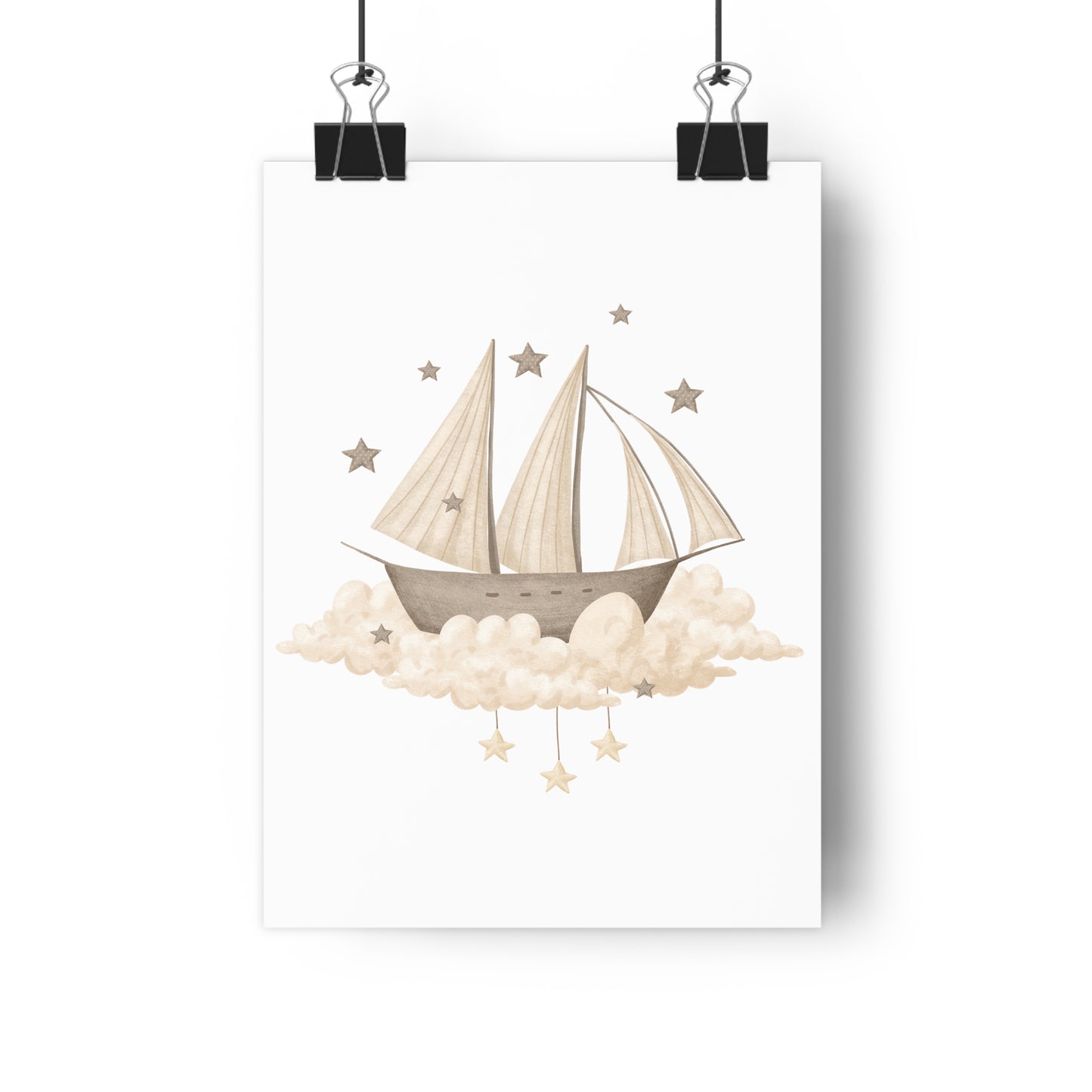 Giclée Art Print Memories of Dreams Ships Neutral