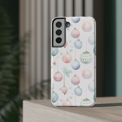 Watercolor Christmas Ornament Impact-Resistant Phone Case