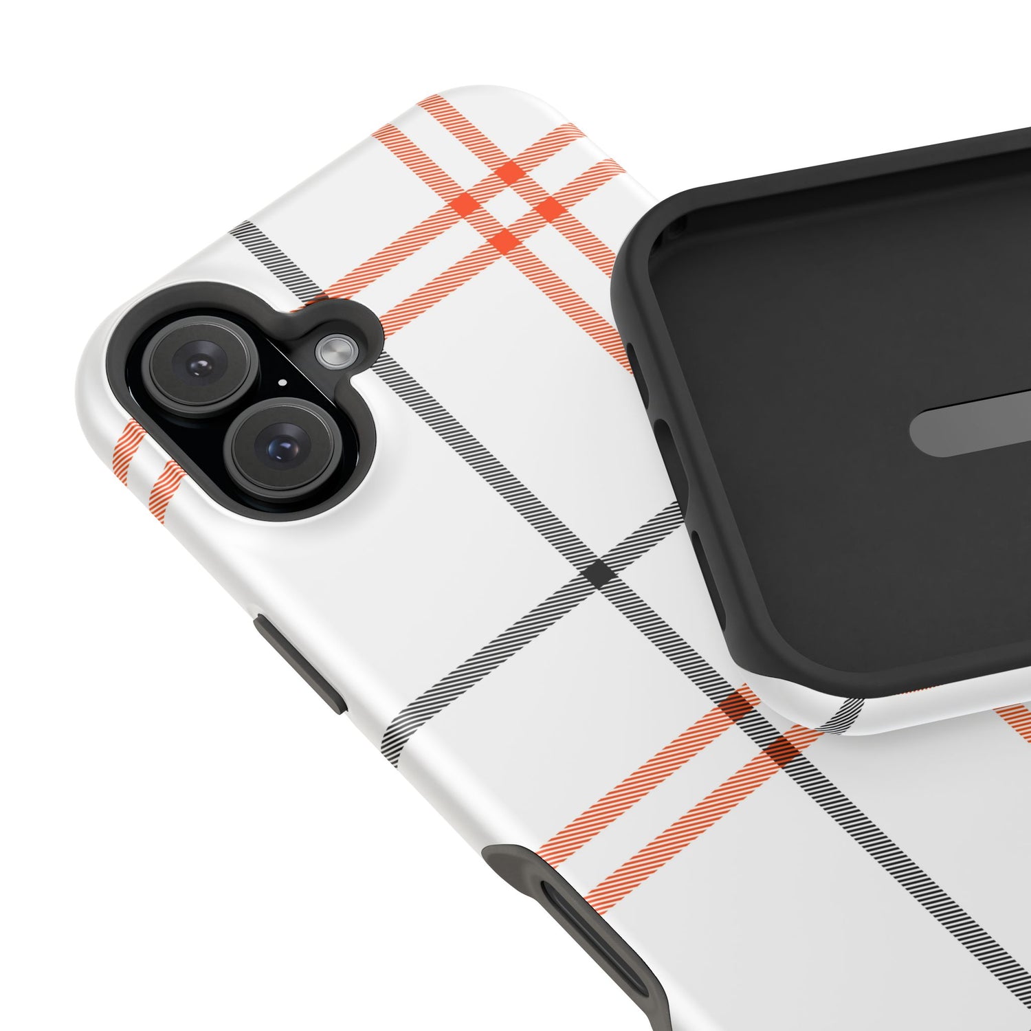 Fall Tartan Plaid  Impact-Resistant Phone Case