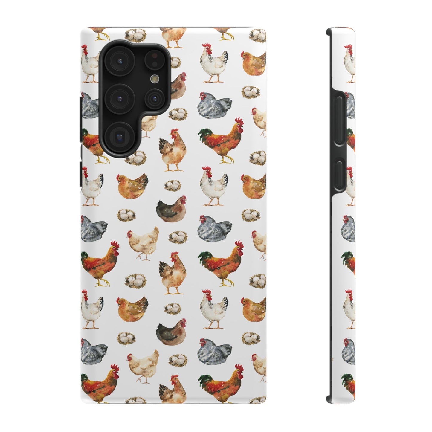 Impact-Resistant Phone Case - Chicken Love