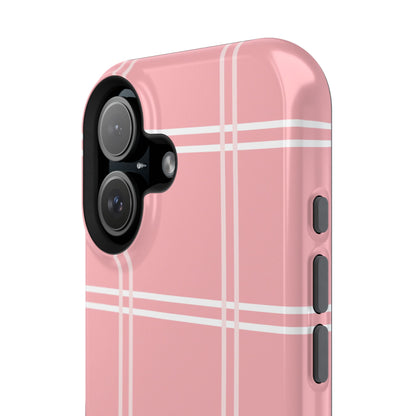 Impact-Resistant Phone Case -Girly Plaid