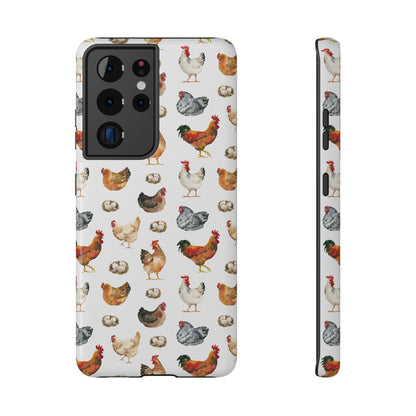 Impact-Resistant Phone Case - Chicken Love