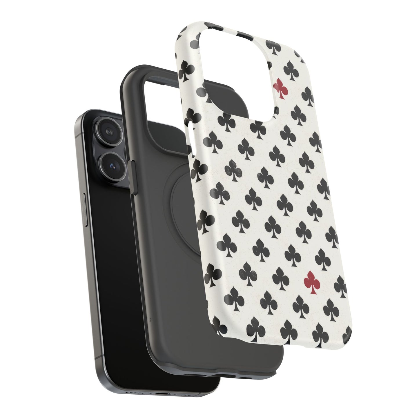 Impact-Resistant Phone Case- Playing Cards