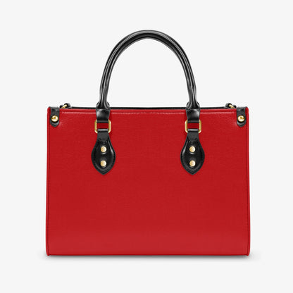 Structured Handbag- Lipstick Red