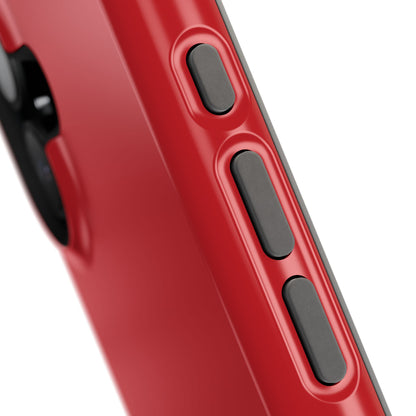 Impact-Resistant Phone Case - Lipstick Red