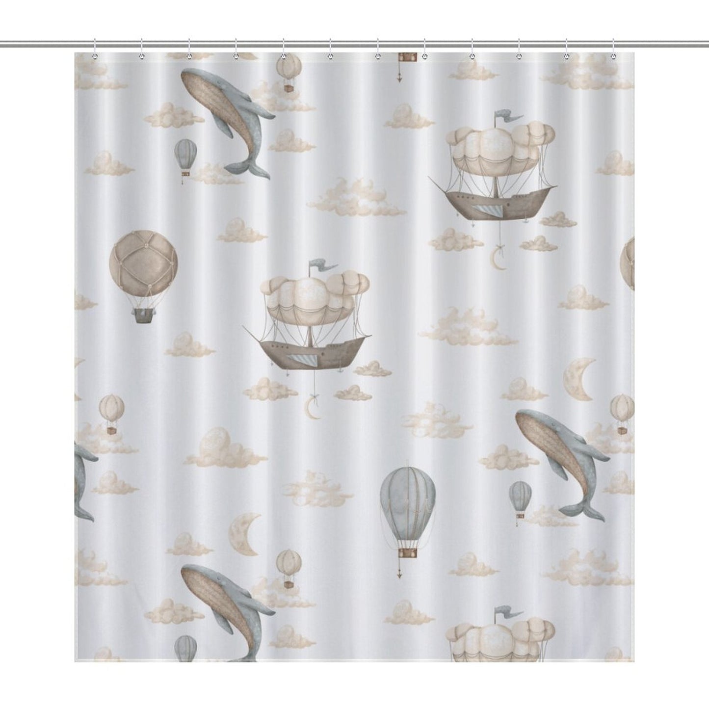 Lightweight Shower Curtain- Memories of Dreams