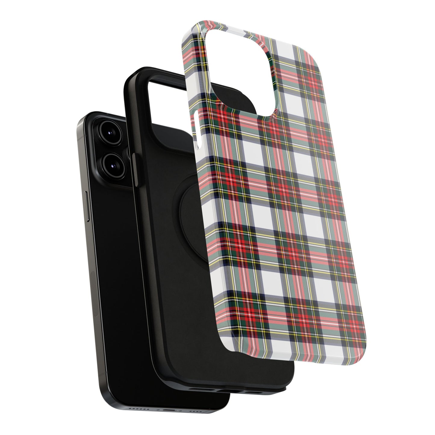 Christmas Tartan Plaid Impact-Resistant Phone Case