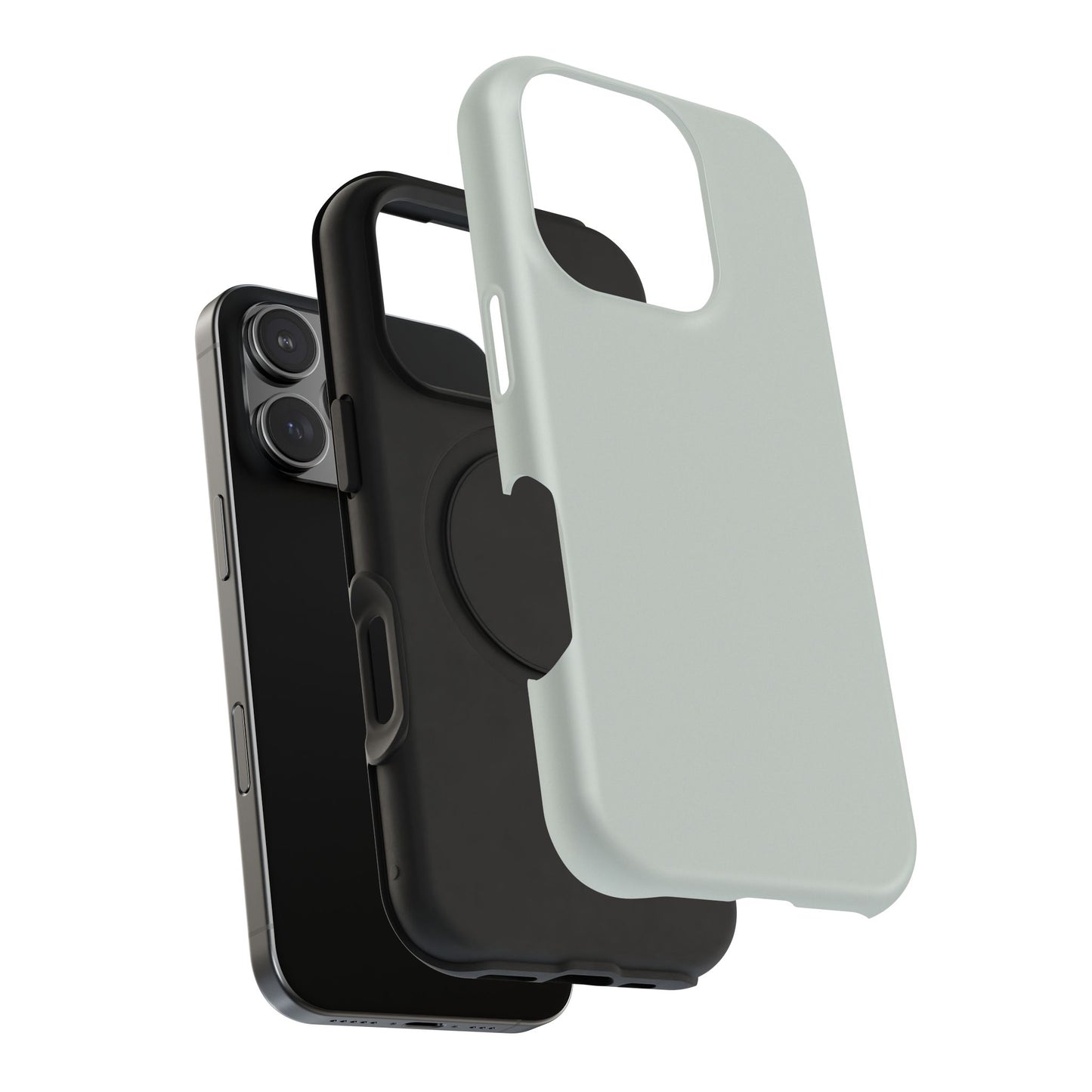 Impact-Resistant Phone Case -Neutral Green