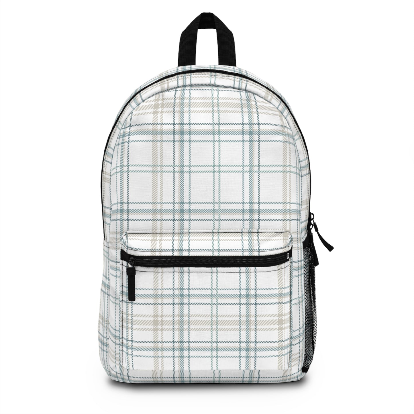 Backpack- Creamy Mint Plaid