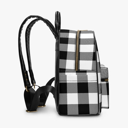 Backpack Purse- Buffalo Plaid