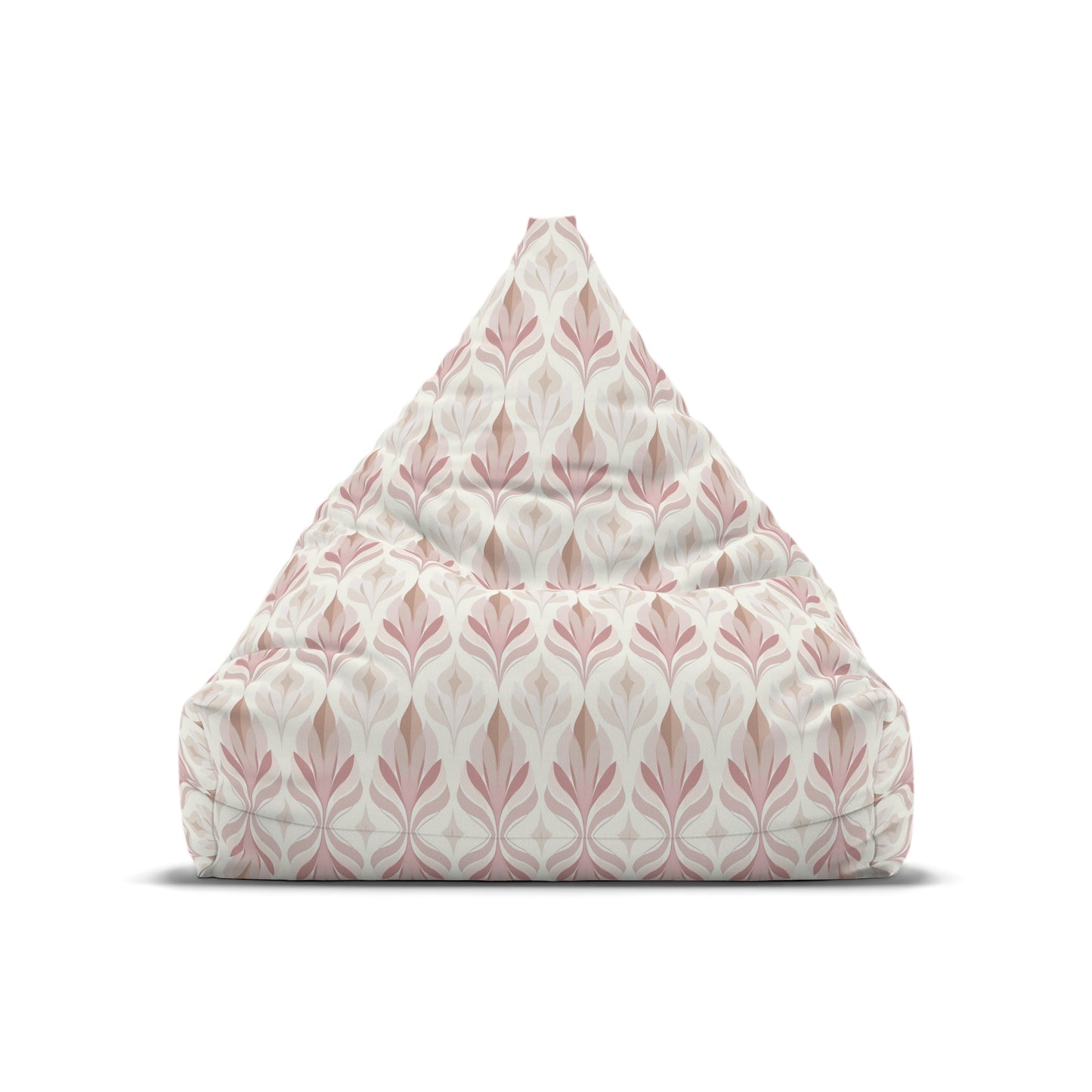 Pink, Cream Boho Bean Bag Chair Cover