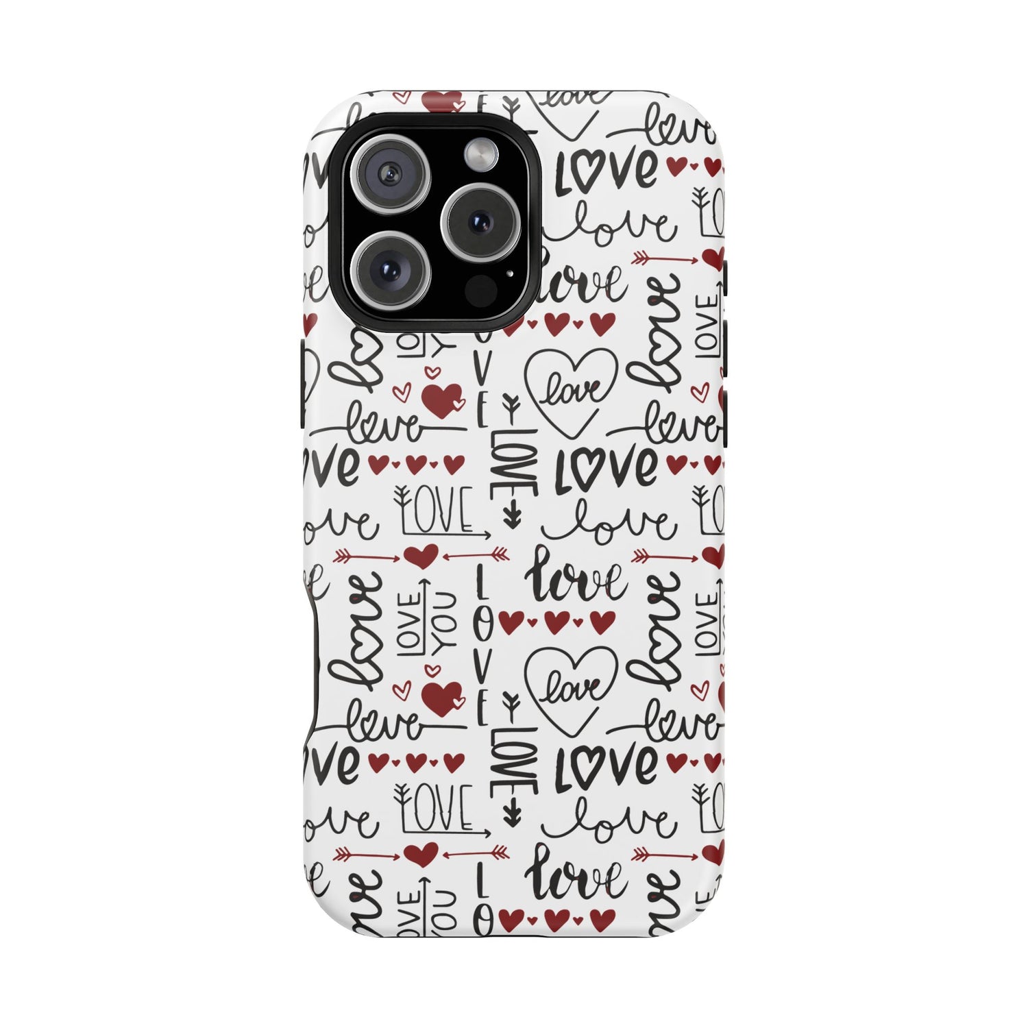 Impact-Resistant Cases-Valentine's Day Love
