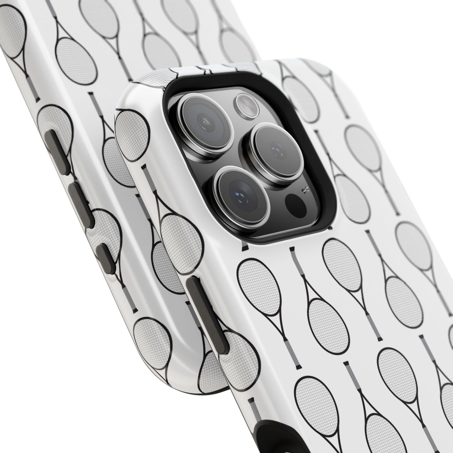 Impact-Resistant Phone Case- Tennis Racquets