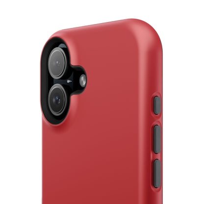 Impact-Resistant Phone Case - Lipstick Red