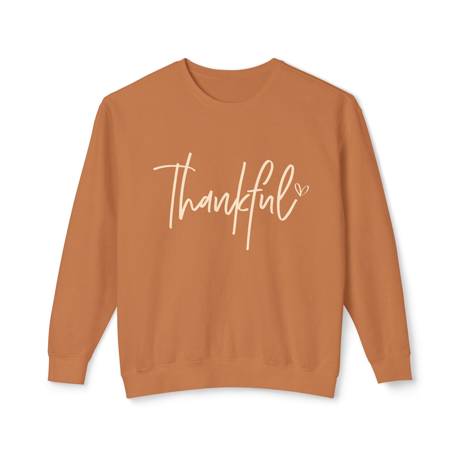 Thankful Unisex Comfort Colors Lightweight Sweatshirt