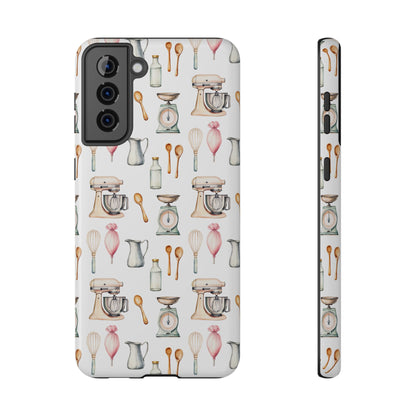 Impact-Resistant Phone Case- Watercolor Baker